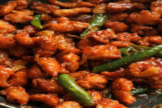 চিকেন চিলি ড্রাই